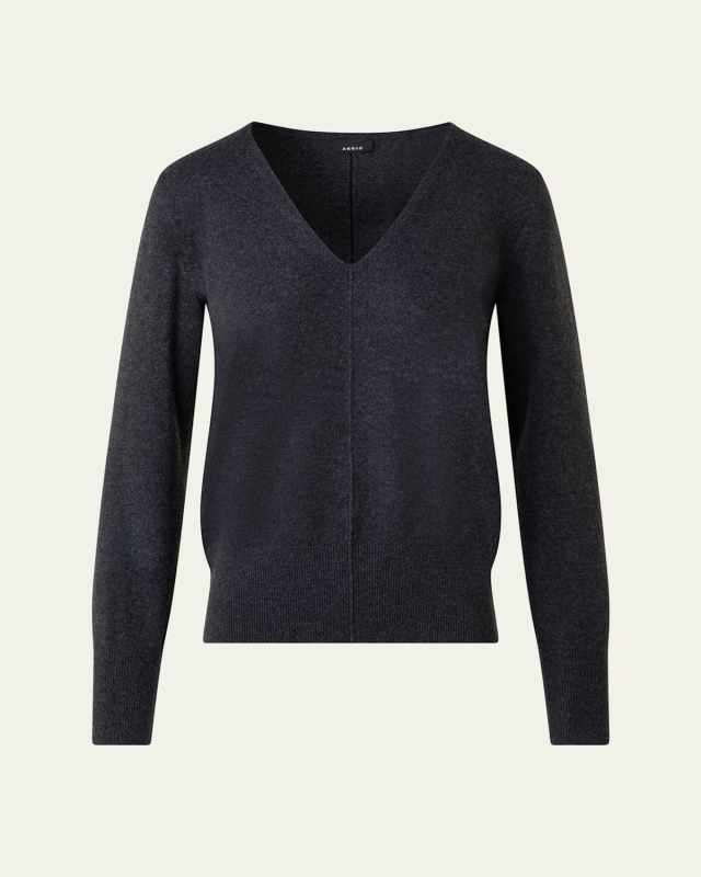V-Neck Cashmere Sweater